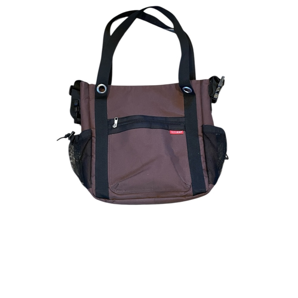 Skip Hop‎ Brown Tote Diaper Bag with Black Accents